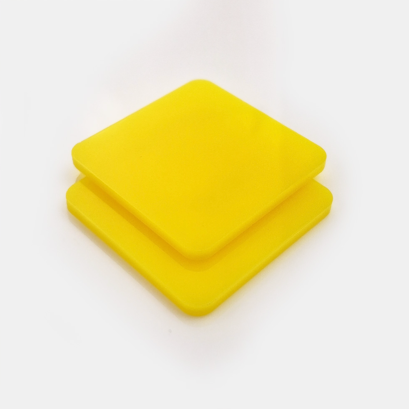 3mm Greencast Acrylic - Yellow Gloss