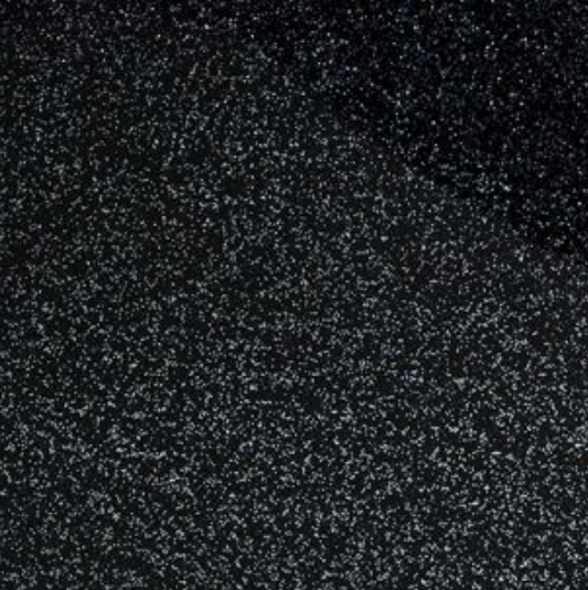 3mm Acrylic - Glitter - Black