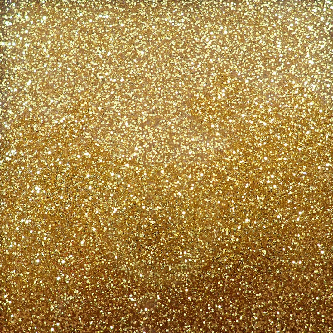 3mm Acrylic - Glitter - Rich Gold