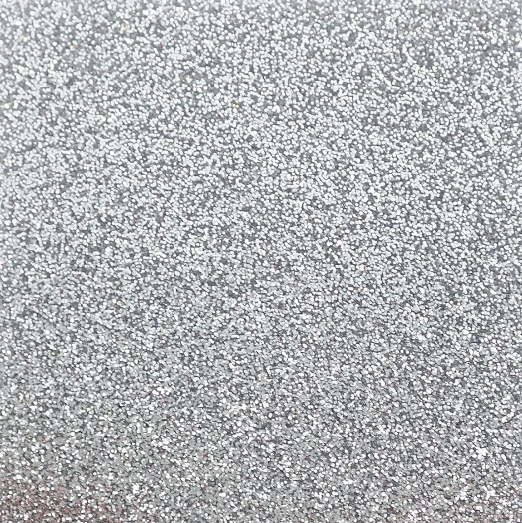 3mm Acrylic - Glitter - Silver