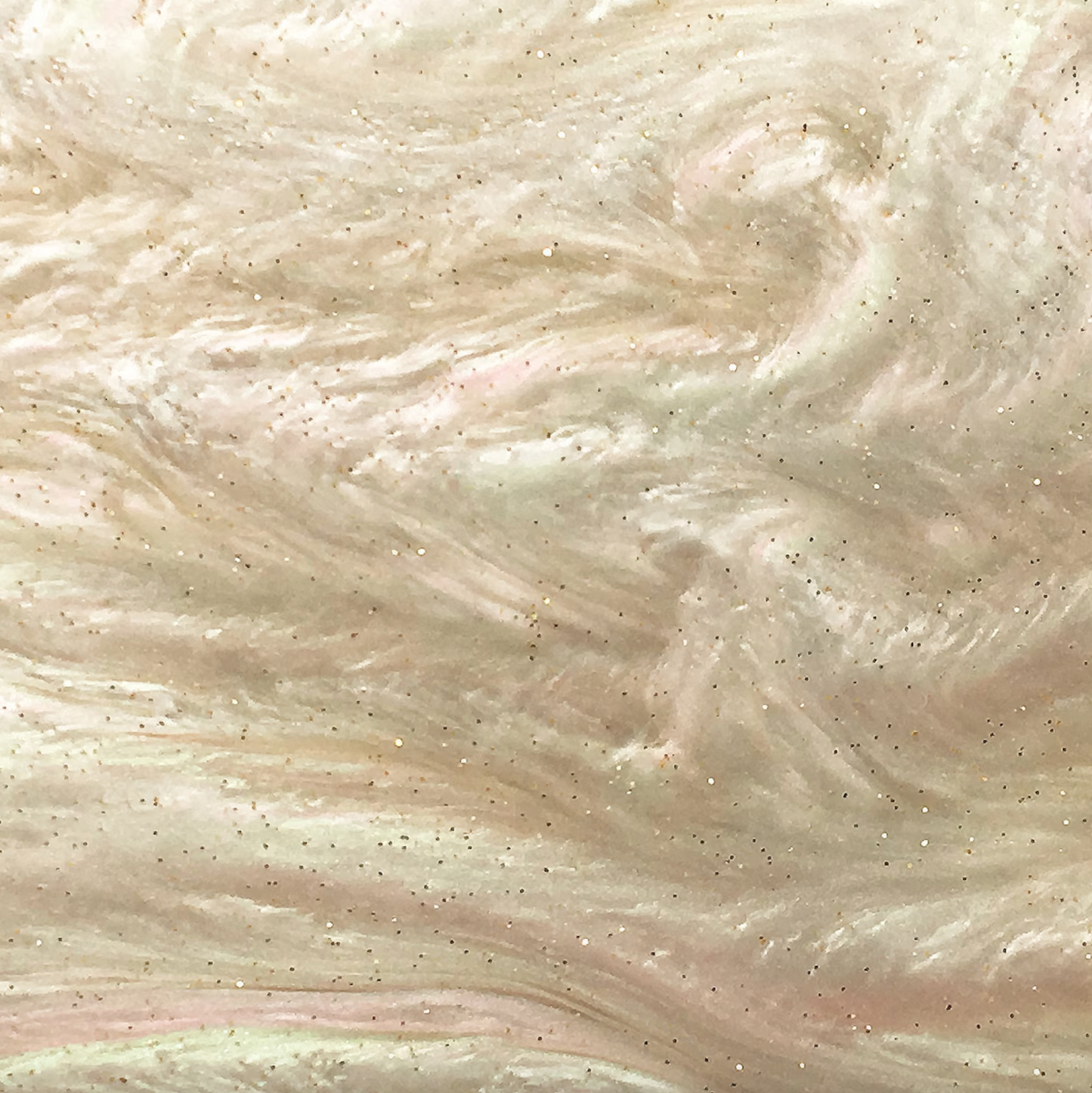 3mm Acrylic - Ripple Glittery Marble - Beige