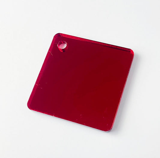 3mm Mirror Acrylic - Red