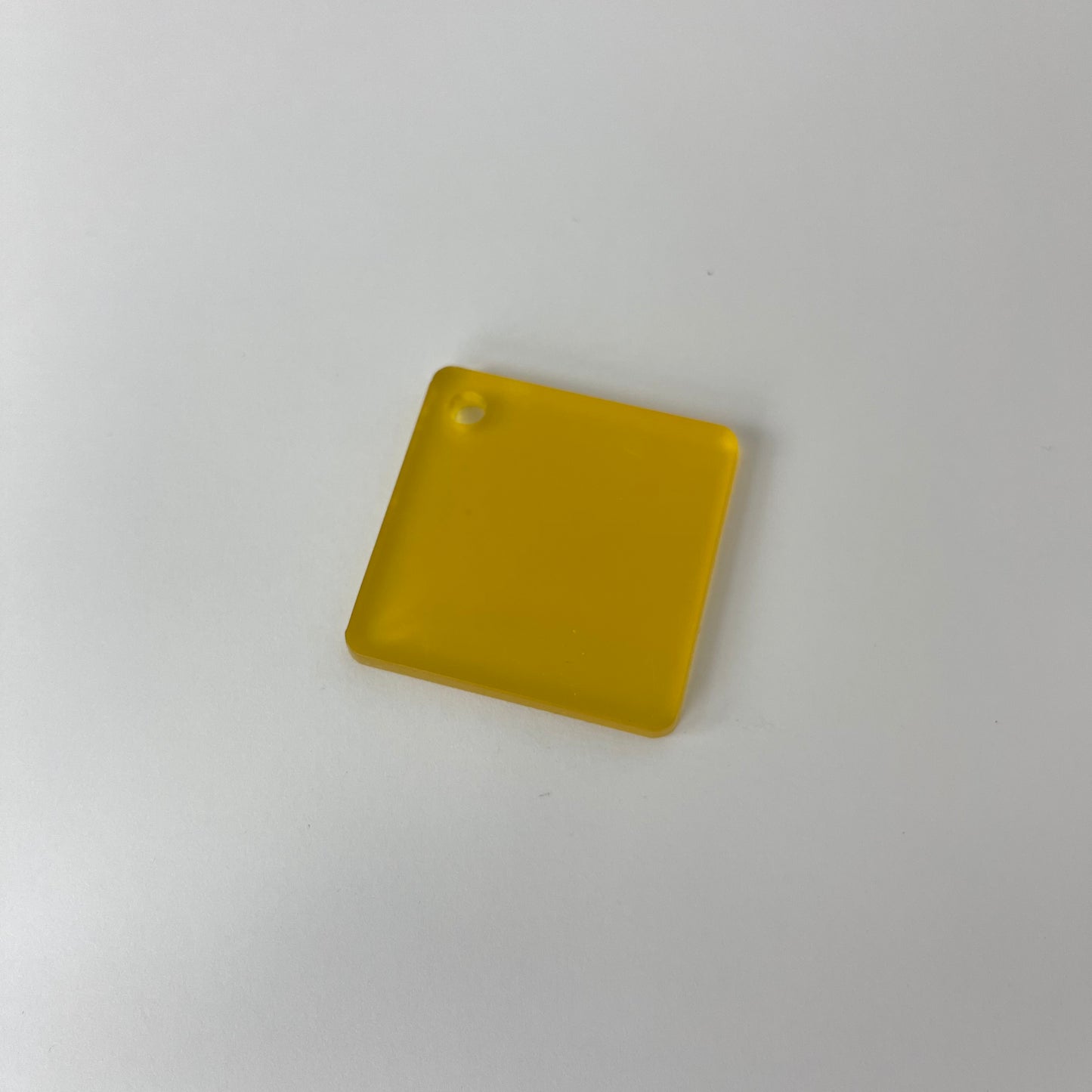 3mm Acrylic Frost - Saffron Yellow